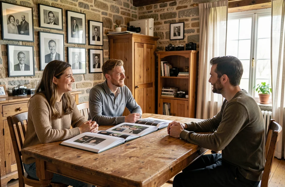 Consultation avec un photographe professionnel à Villers-Bocage pour choisir le bon prestataire photo