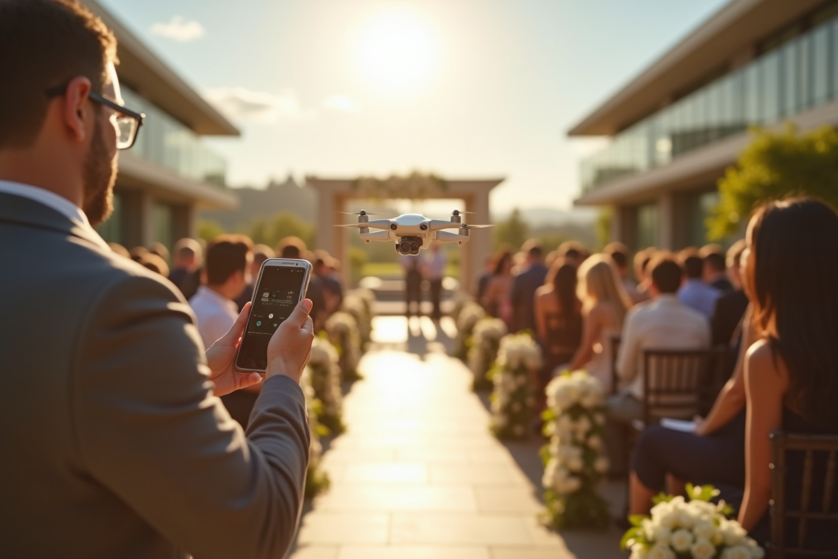 drone mariage