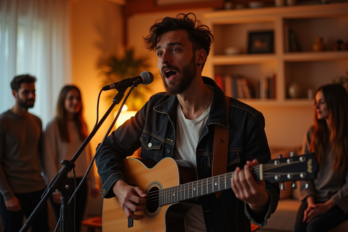 chanteur événement