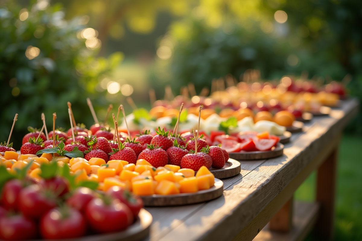 fête buffet