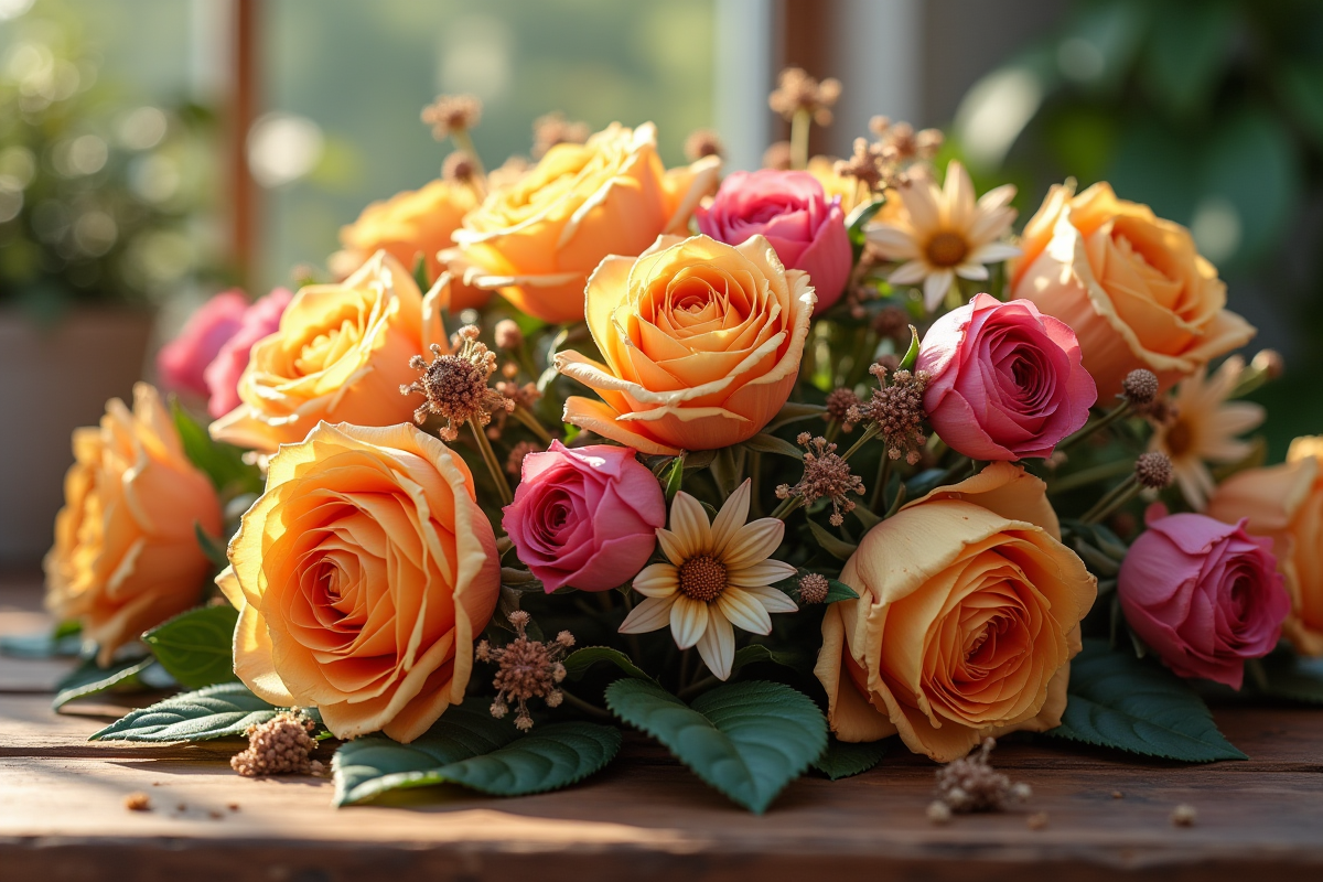fleurs bouquet